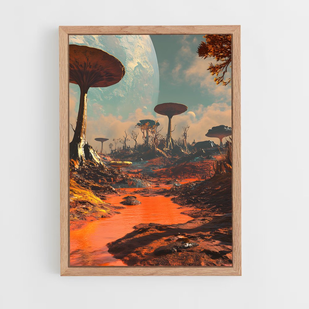 Poster Mondes extraterrestres captivants et mystérieux (vue 4)